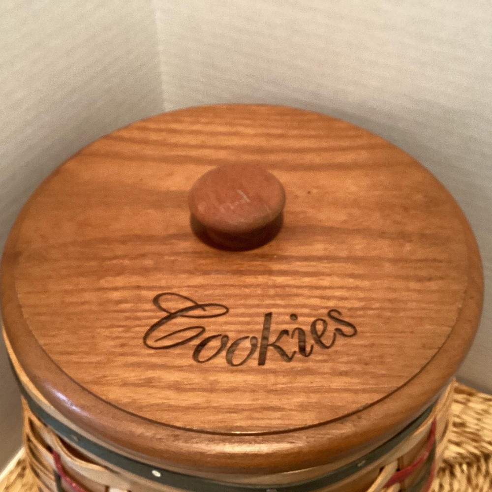 1998 American Traditions Cookie Jar Basket - Picture 3 of 9